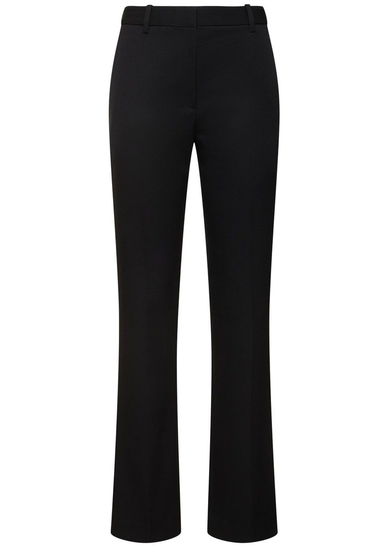 Nili Lotan Anatole Wool Gabardine Straight Pants