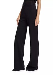 Nili Lotan Christophe Flared Wool Pants