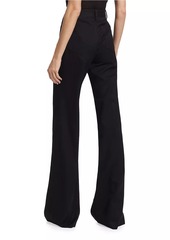 Nili Lotan Christophe Flared Wool Pants