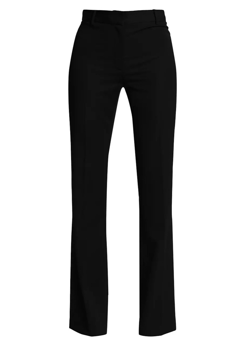 Nili Lotan Corette Wool Wide-Leg Pants