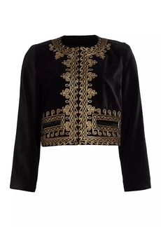 Nili Lotan Eclaire Embroidered Jacket