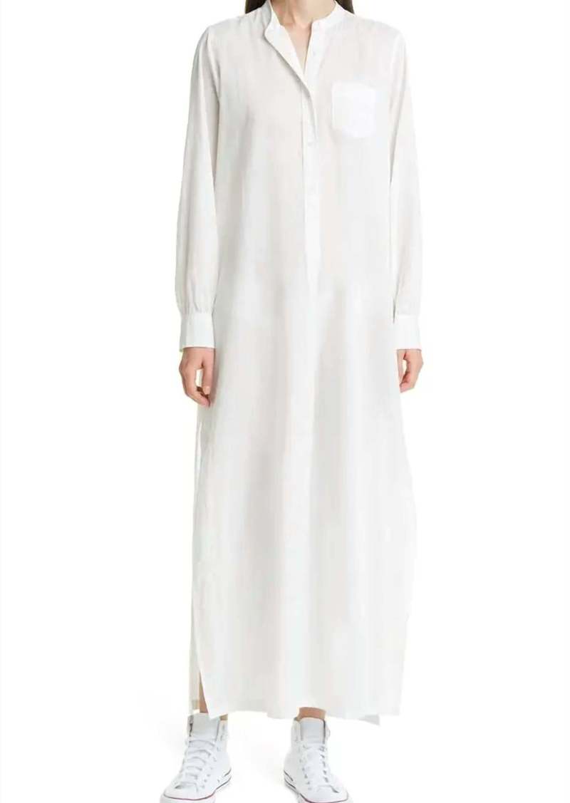 Nili Lotan Galabeya Beach Dress In White