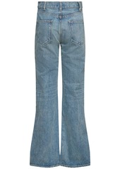 Nili Lotan Joan High Rise Flared Cotton Jeans