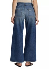 Nili Lotan Megan High-Rise Wide-Leg Jeans