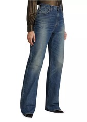 Nili Lotan Mitchell High-Rise Straight-Leg Jeans