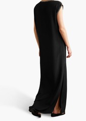 Nili Lotan - Albertine embroidered silk maxi dress - Black - XS