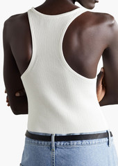 Nili Lotan - Caden ribbed cotton-jersey tank - White - L