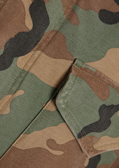 Nili Lotan - Camouflage cotton-blend twill jacket - Green - XS