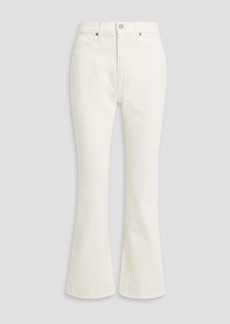 Nili Lotan - High-rise bootcut jeans - White - 24