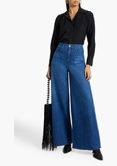 Nili Lotan - Josette high-rise wide-leg jeans - Blue - 27