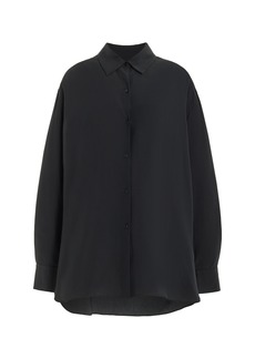 NILI LOTAN - Julien Silk Shirt - Black - S - Moda Operandi