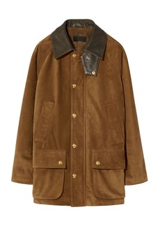 NILI LOTAN - Kedem Utility Suede Parka - Tan - L - Moda Operandi