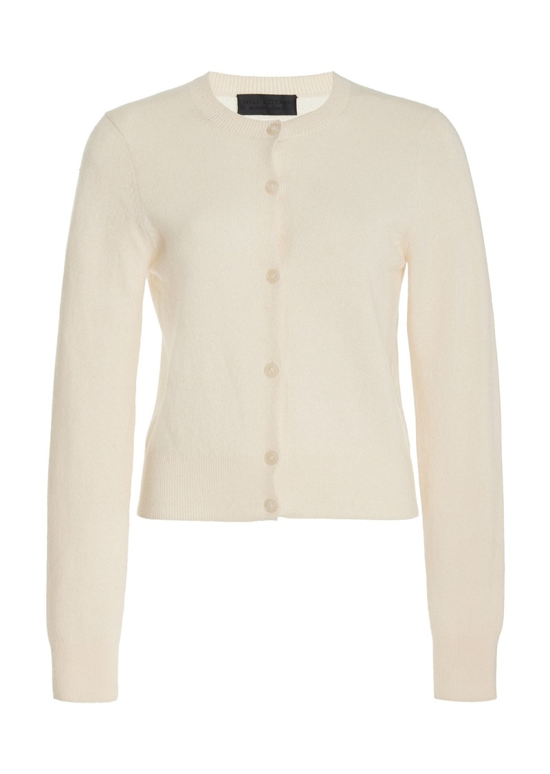 NILI LOTAN - March Cashmere Cardigan - Ivory - S - Moda Operandi