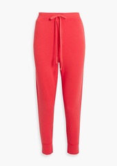 Nili Lotan - Nolan cropped French cotton-terry track pants - Orange - XS