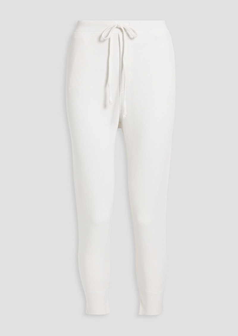 Nili Lotan - Nolan French cotton-terry track pants - White - L