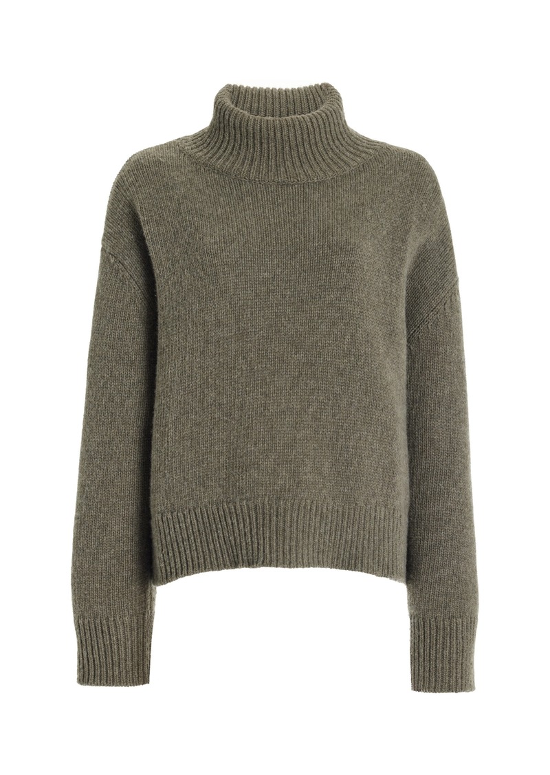 NILI LOTAN - Omaira Wool Turtleneck Sweater - Green - XS - Moda Operandi