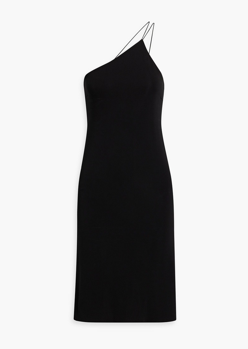 Nili Lotan - One-shoulder stretch-jersey dress - Black - XS