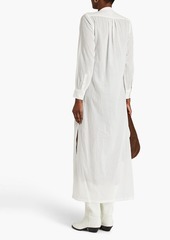 Nili Lotan - Sandra cotton-voile maxi dress - White - XS