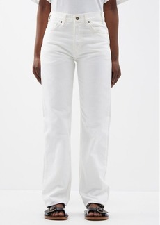 Nili Lotan - Smith Straight-leg Jeans - Womens - Cream