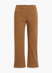 Nili Lotan - Stretch-cotton twill straight-leg pants - White - US 2