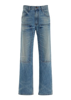 NILI LOTAN - Welder Rigid Straight-Leg Utility Jeans - Blue - 25 - Moda Operandi