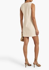 Nili Lotan - Wool and silk-blend mini dress - White - US 2
