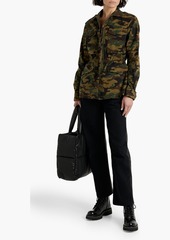 Nili Lotan - Wren camouflage-print cotton-blend twill jacket - Green - XS