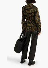 Nili Lotan - Wren camouflage-print cotton-blend twill jacket - Green - XS