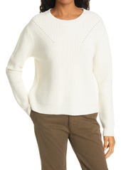 Nili Lotan Catrice Cashmere Sweater in Ivory at Nordstrom