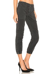 NILI LOTAN Cropped Military Pant