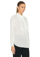 NILI LOTAN Daniel Voile Tuxedo Shirt