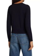 Nili Lotan Oriana Wool Crewneck Sweater