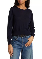 Nili Lotan Oriana Wool Crewneck Sweater