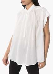 Nili Lotan oversized flared blouse