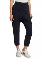 Nili Lotan Paris Silk Drop-Rise Pants