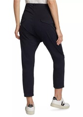 Nili Lotan Paris Silk Drop-Rise Pants