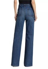 Nili Lotan Quentin Straight-Leg Cargo Jeans