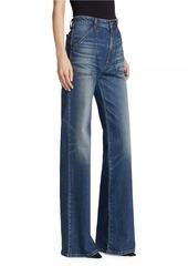 Nili Lotan Quentin Straight-Leg Cargo Jeans