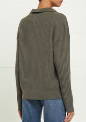 Nili Lotan Ramona Polo Wool Sweater