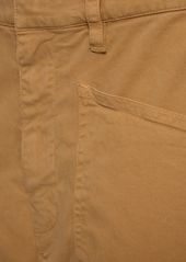 Nili Lotan Shon Stretch Cotton Carpenter Pants