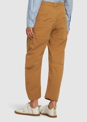 Nili Lotan Shon Stretch Cotton Carpenter Pants