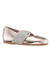 Nina Toddler Girls Ballet Flats - Platinum Metallic