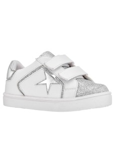 Nina Little Girls Sneakers - White Smooth