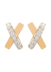 Nina Ricci 1980s crystal-embellished stud earrings