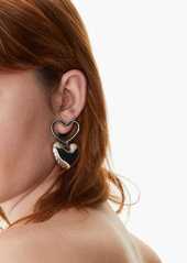 Nina Ricci Blow Up heart-charm earrings