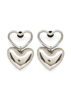 Nina Ricci Blow Up heart-charm earrings