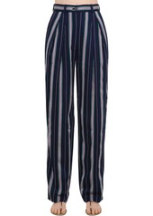 Nina Ricci Fluid Striped Trousers