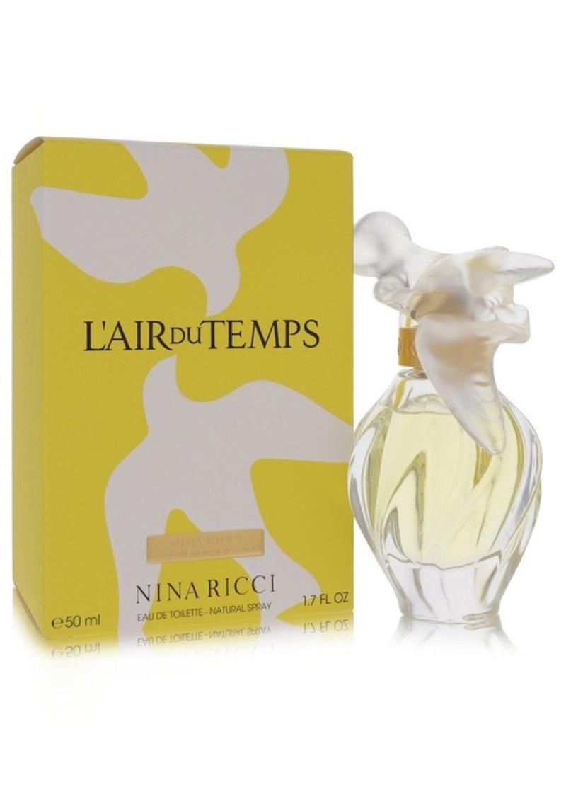 L'Air Du Temps by Nina Ricci Eau De Toilette Spray With Bird Cap 1.7 oz Women