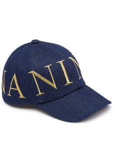 Nina Ricci logo-embroidered cotton cap