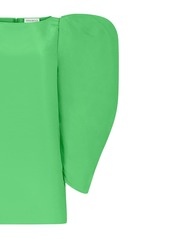Nina Ricci long puff-sleeves minidress